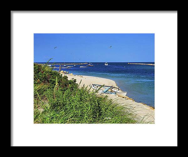 Beach Framed Print featuring the photograph Sail No More by Sharon Williams Eng