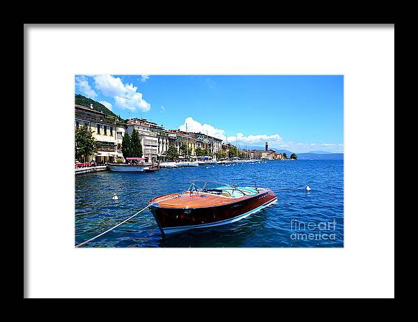 Boat Framed Print featuring the photograph Sailing by Ramona Matei