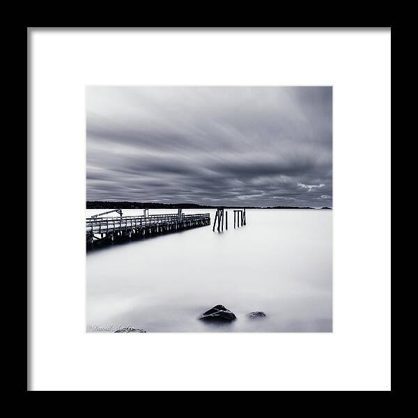 Piers Framed Print featuring the photograph Salem Willows Pier by David Lee