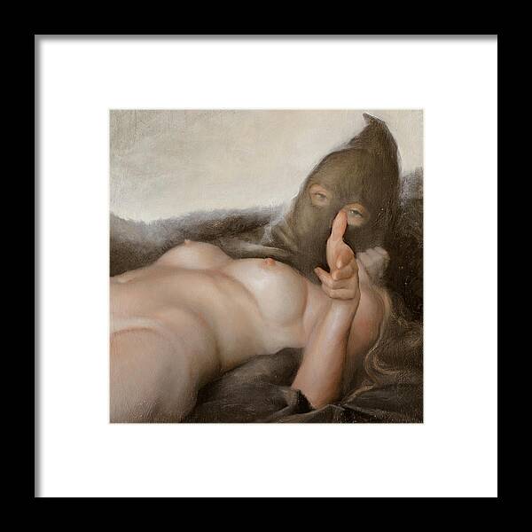 Salome Framed Print featuring the painting Salome by Shaun Berke