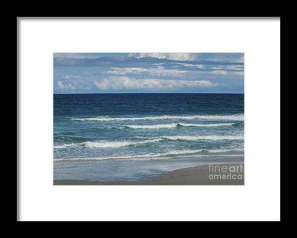 Beach Framed Print featuring the photograph Salty Life by Judy Hall-Folde