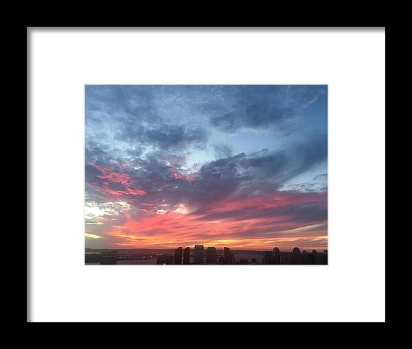 Photography Framed Print featuring the photograph San Diego Sky by Lisa White