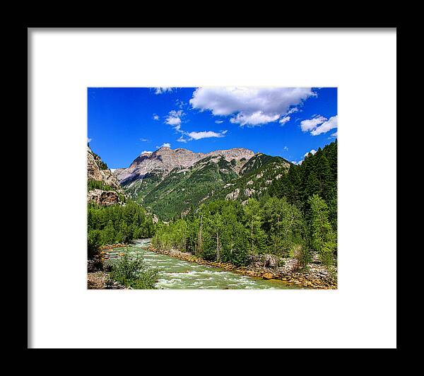 Mountains Framed Print featuring the photograph San Juan Majesty by Dale R Carlson
