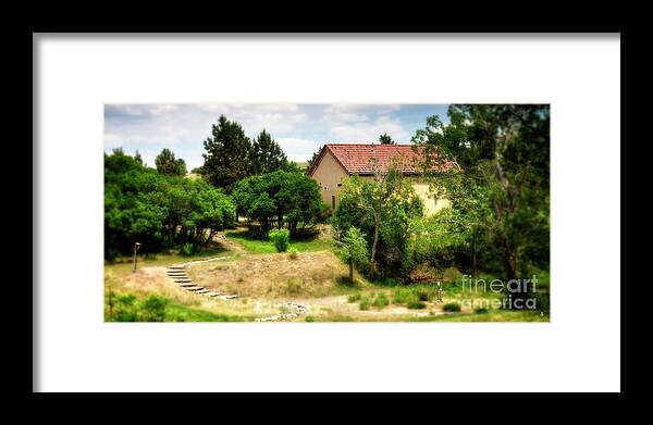 Fine Art Photography Framed Print featuring the photograph Sanctuary by John Strong