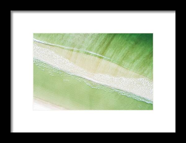 Sowal Framed Print featuring the photograph Sandbar Surf by Kurt Lischka