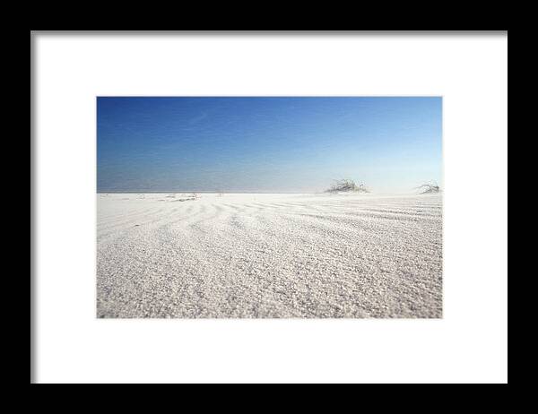 Sandblasting Framed Print featuring the photograph Sandblasting by Dylan Punke
