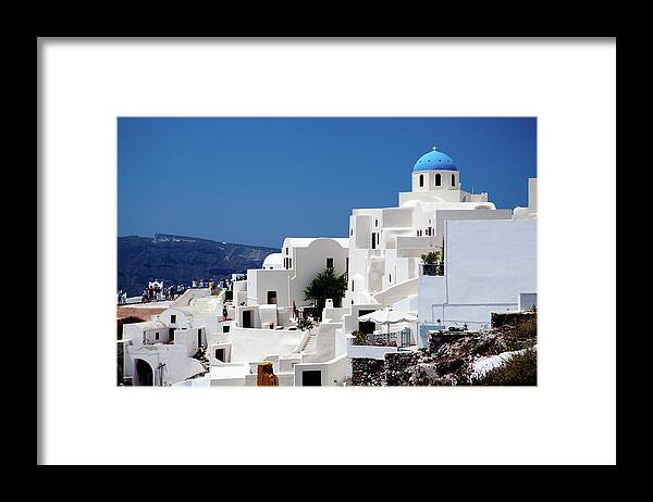 Santorini Framed Print featuring the photograph Santorini I by Rich S