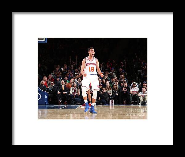 Nba Pro Basketball Framed Print featuring the photograph Sasha Vujacic by Nathaniel S. Butler