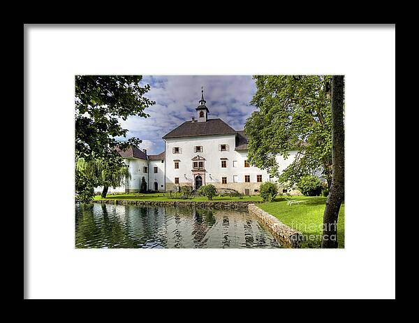 Scenery Framed Print featuring the photograph Schloss Rothenthurn - Drau Valley - Austria by Paolo Signorini