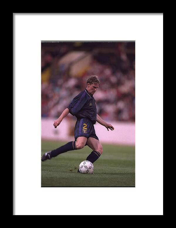 Scotland Framed Print featuring the photograph Scotland V Greece Stuart Mckimmi by Clive Brunskill