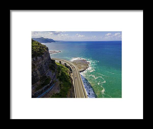 Bridge Framed Print featuring the photograph Sea Cliff Bridge No 9 by Andre Petrov