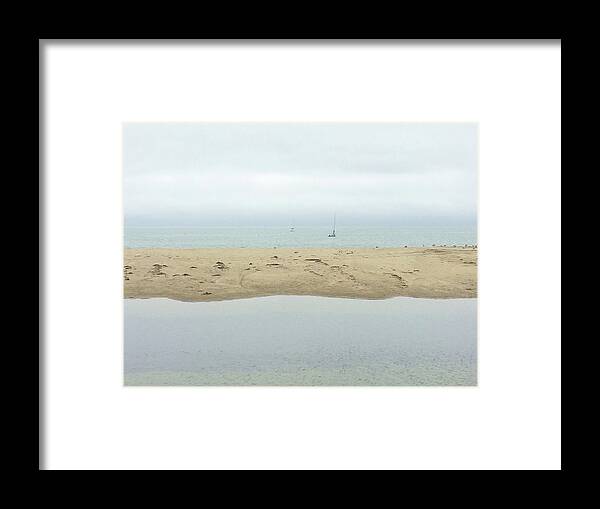 Jennifer Kane Webb Framed Print featuring the photograph Sea Mist by Jennifer Kane Webb