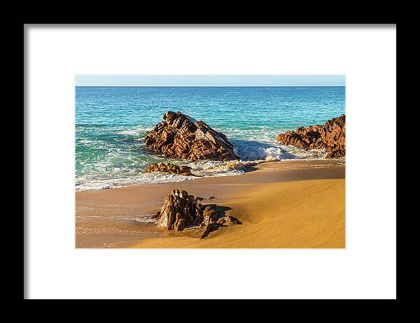 Sea Of Cortez Framed Print featuring the photograph Sea Of Cortez, Baja California by Elvira Peretsman