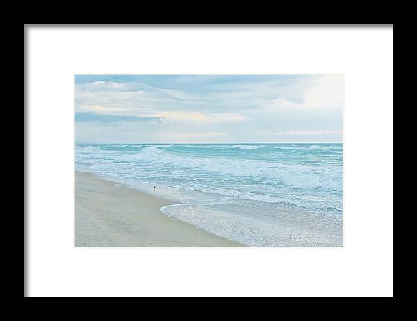 Beach Framed Print featuring the photograph Seashore Morning Breakfast II by Isabelle Bouchard