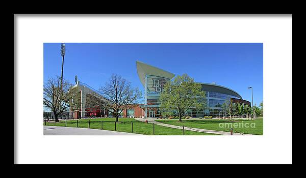 Sebo Framed Print featuring the photograph Sebo Athletic Center Bowling Green State University 5977 by Jack Schultz