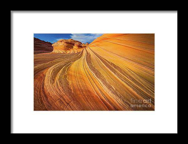 America Framed Print featuring the photograph Second Wave Surf by Inge Johnsson