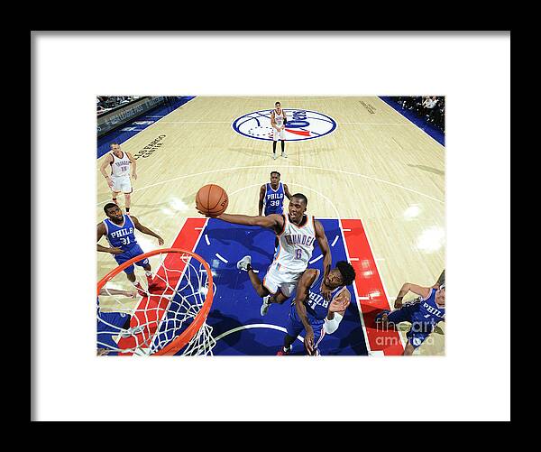 Nba Pro Basketball Framed Print featuring the photograph Semaj Christon by Jesse D. Garrabrant