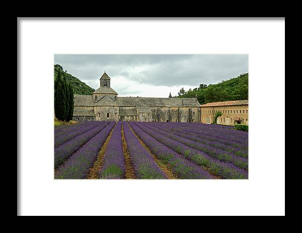 Abbey Framed Print featuring the photograph Senanque Abbey by Steve Templeton