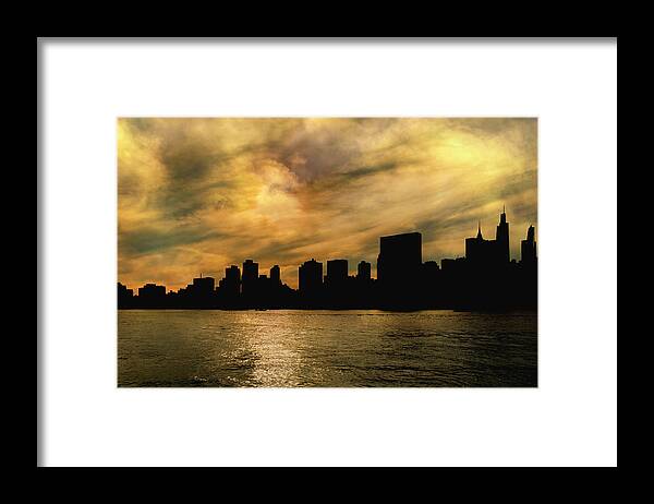 Silhouette Framed Print featuring the photograph September Silhouette by Cate Franklyn
