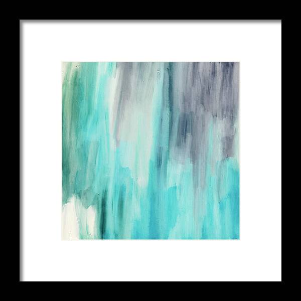 Abstract Framed Print featuring the mixed media Serotonin 5- Art by Linda Woods by Linda Woods