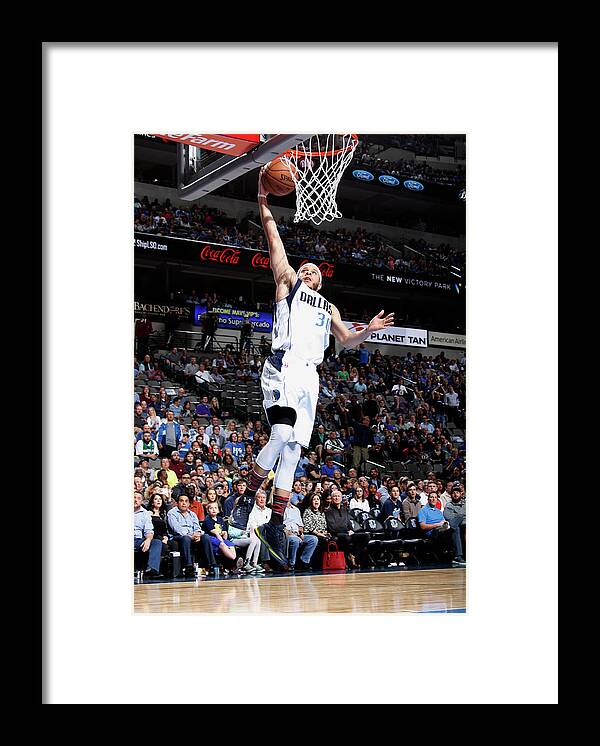 Seth Curry Framed Print featuring the photograph Seth Curry by Danny Bollinger