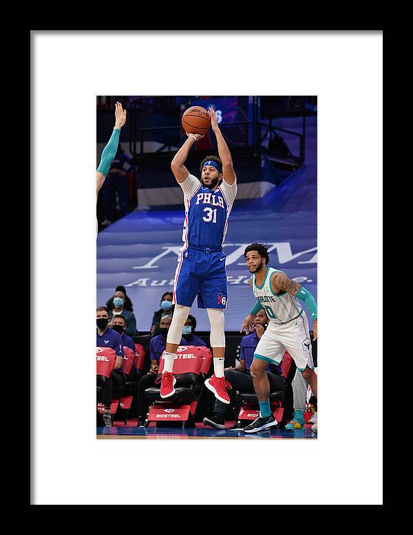 Nba Pro Basketball Framed Print featuring the photograph Seth Curry by David Dow