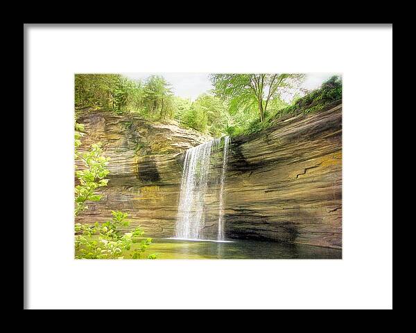 Waterfall Framed Print featuring the photograph Seventy Six Falls by Susan Hope Finley