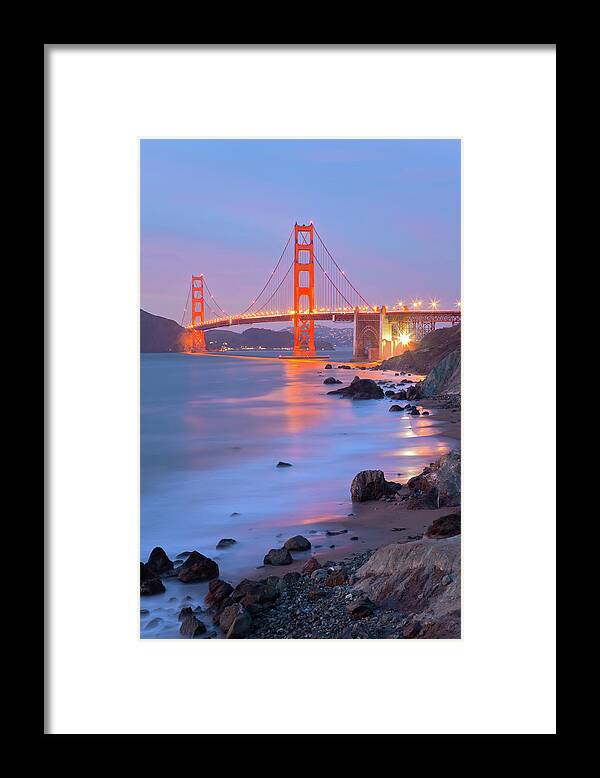 City Framed Print featuring the photograph SF Icon by Jonathan Nguyen