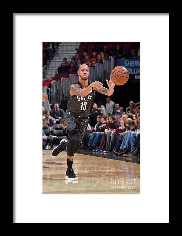 Nba Pro Basketball Framed Print featuring the photograph Shabazz Napier by David Liam Kyle