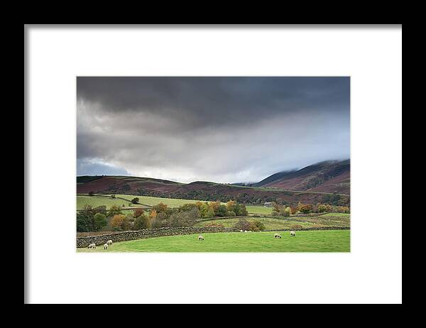 Autumn Framed Print featuring the photograph Shades Of Autumn, Lake District, England, UK by Sarah Howard