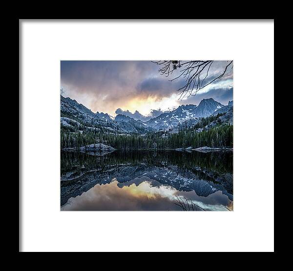 Landscape Framed Print featuring the photograph Shadow Lake Reflections by Romeo Victor
