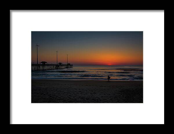 Shore Framed Print featuring the photograph She Surfs by William Christiansen