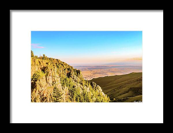 Sheridan Mountain Framed Print featuring the photograph Sheridan Mountain by GLENN Mohs