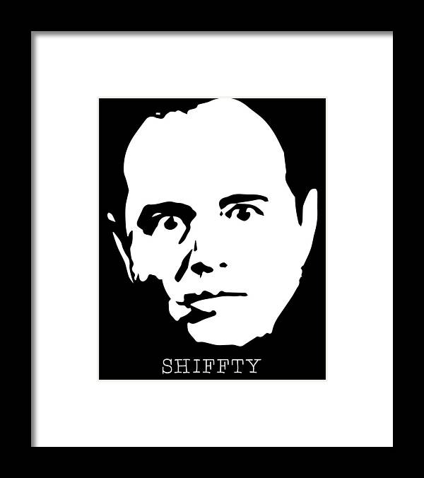 Trump 2020 Framed Print featuring the digital art Shiffty Shifty Shiff by Flippin Sweet Gear