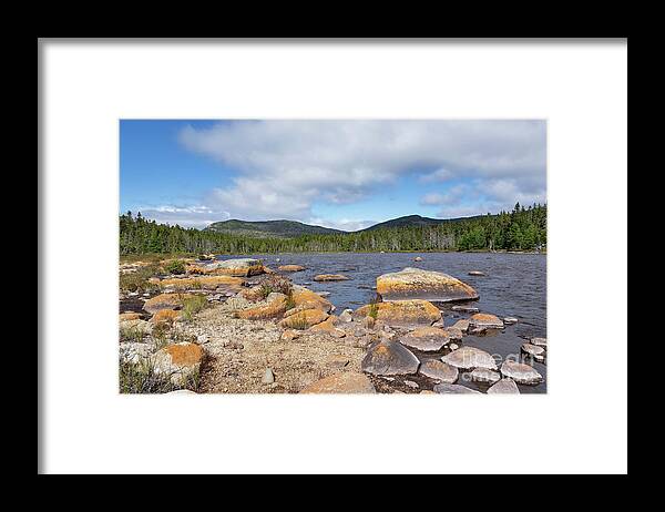 White Mountain National Forest Framed Print featuring the photograph Shoal Pond - Pemigewasset Wilderness New Hampshire USA by Erin Paul Donovan