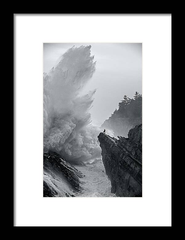Oregon Framed Print featuring the photograph Shore Acres State Park by Darren White