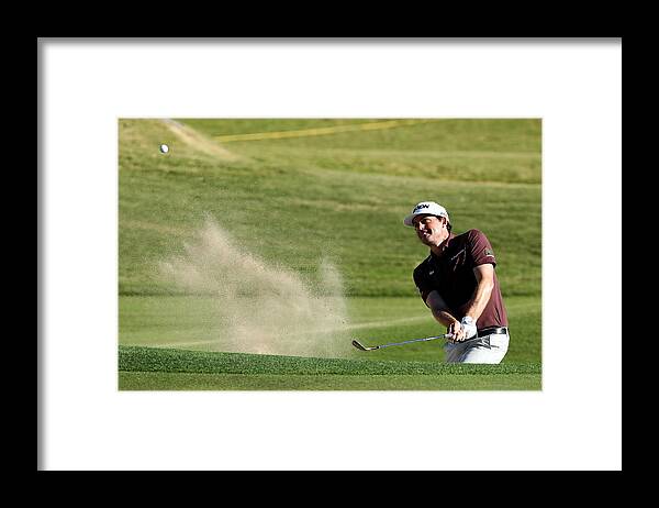 Three Quarter Length Framed Print featuring the photograph Shriners Hospitals For Children Open - Round One by David Cannon