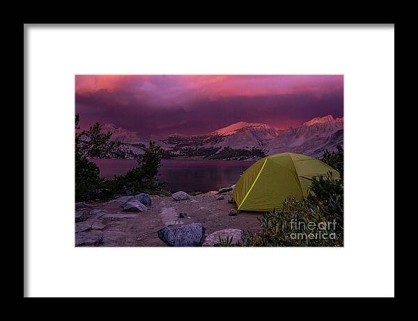 Sierra Nevada Framed Print featuring the photograph Sierra Sunset by Paul Foutz