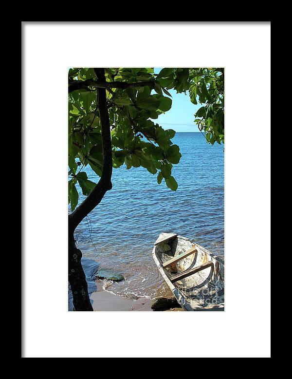 Honduras Framed Print featuring the photograph Siesta in Honduras by Wilko van de Kamp Fine Photo Art