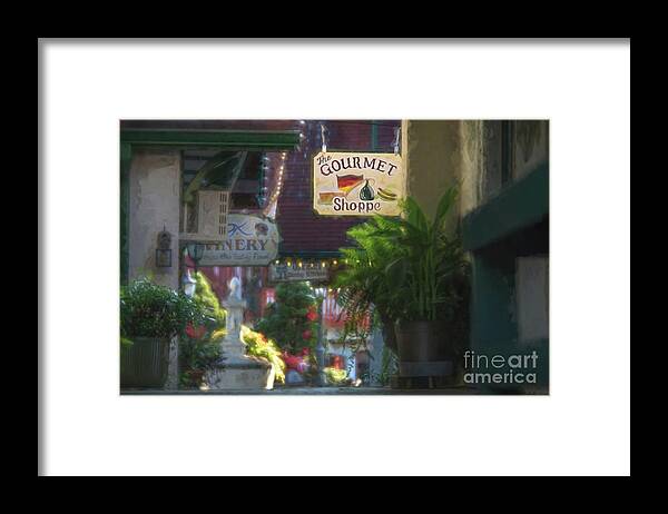 Helen Framed Print featuring the photograph Signs of Helen Georgia- The Gourmet Shoppe by Amy Dundon