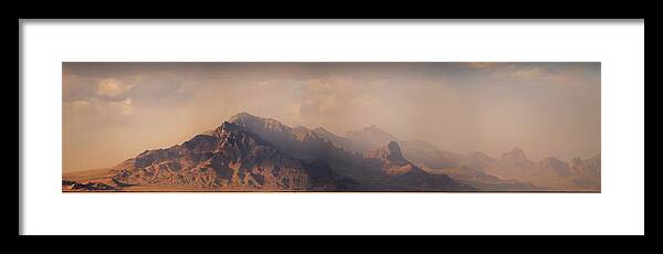 Silver Island Framed Print featuring the photograph Silver Island Mountain by Dustin LeFevre