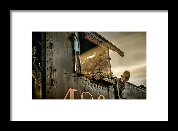 Silverton Framed Print featuring the photograph Silverton Durango Railroad by Linda Unger