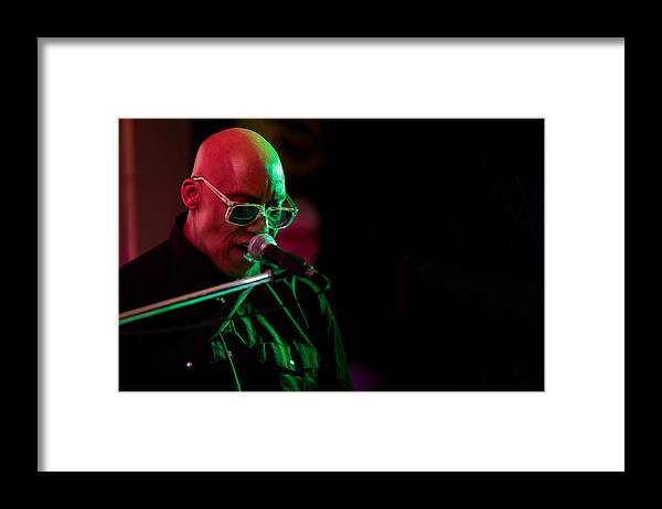 Coolrunnings Bistro Framed Print featuring the photograph Singing. Seriously. by Jim Whitley