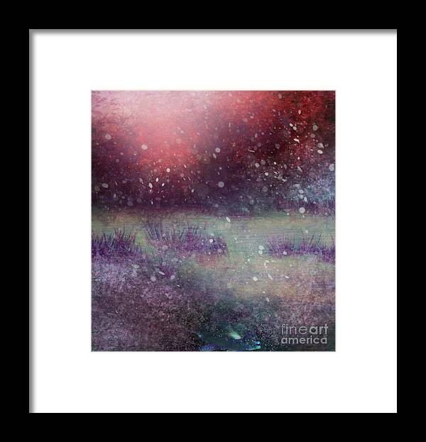 Christmas Framed Print featuring the digital art Sixteen Day's To Christmas 2020 by Julie Grimshaw