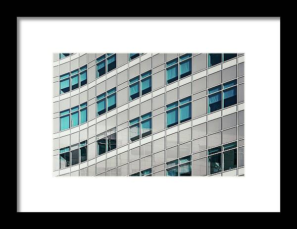 Architecture Framed Print featuring the photograph Skewed by Scott Norris