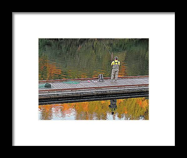 Fishing Framed Print featuring the photograph Skunked by Suzy Piatt