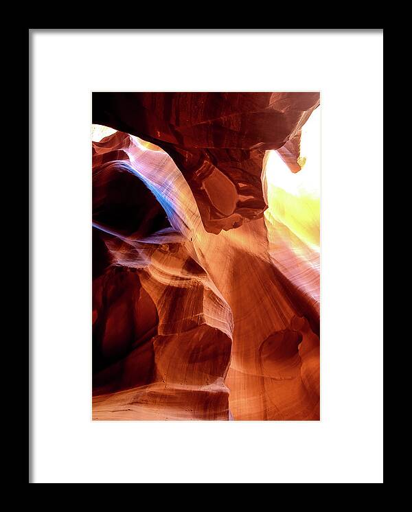 Antelope Canyon Framed Print featuring the photograph Slots Antelope Canyon,Arizona by Louis Dallara