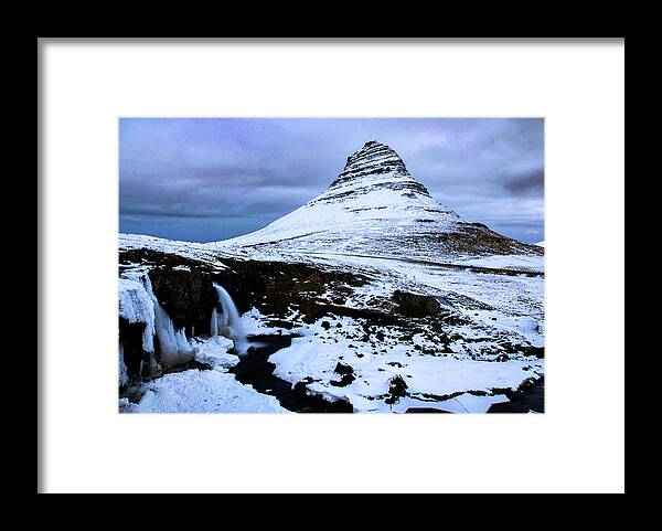 Snaefellsnes Peninsula Framed Print featuring the photograph The Cold Light Of Day - Snaefellsnes Peninsula, Iceland by Earth And Spirit