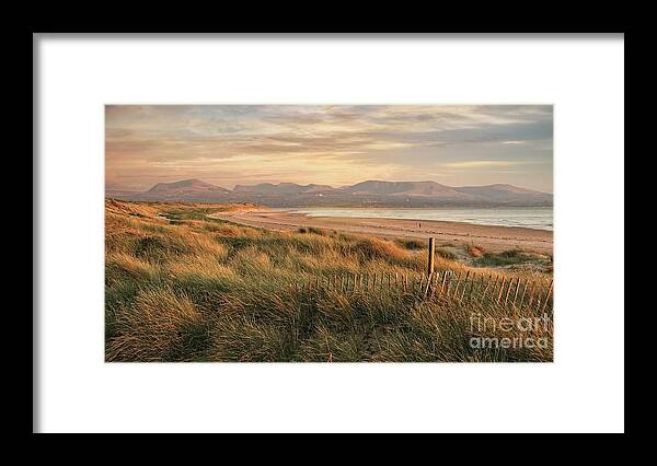 Snowdonia Framed Print featuring the photograph Snowdonia National Park Mountains Sunset - 0024 by Philip Preston