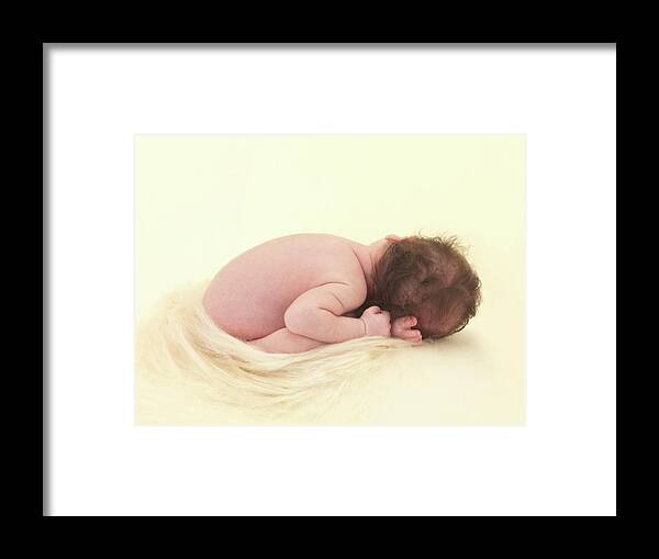 Newborn Framed Print featuring the photograph Soft by Anne Geddes